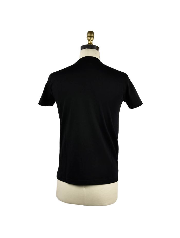 DIESEL Black Patterned Cotton T-shirt T-DIEGOS-N22 | IsuiT