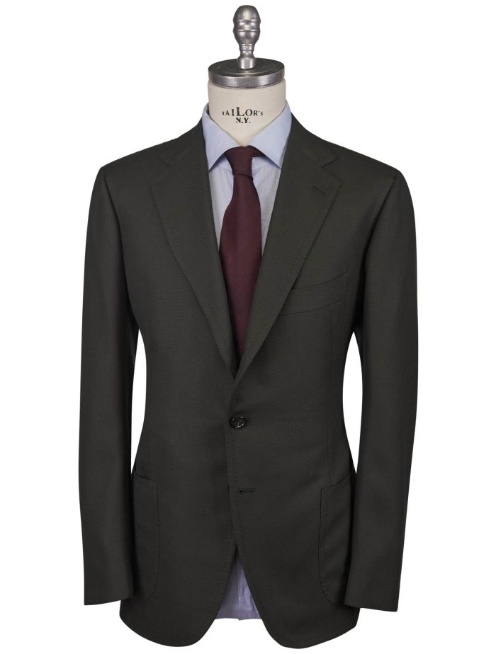 Cesare Attolini Green Wool Blazer