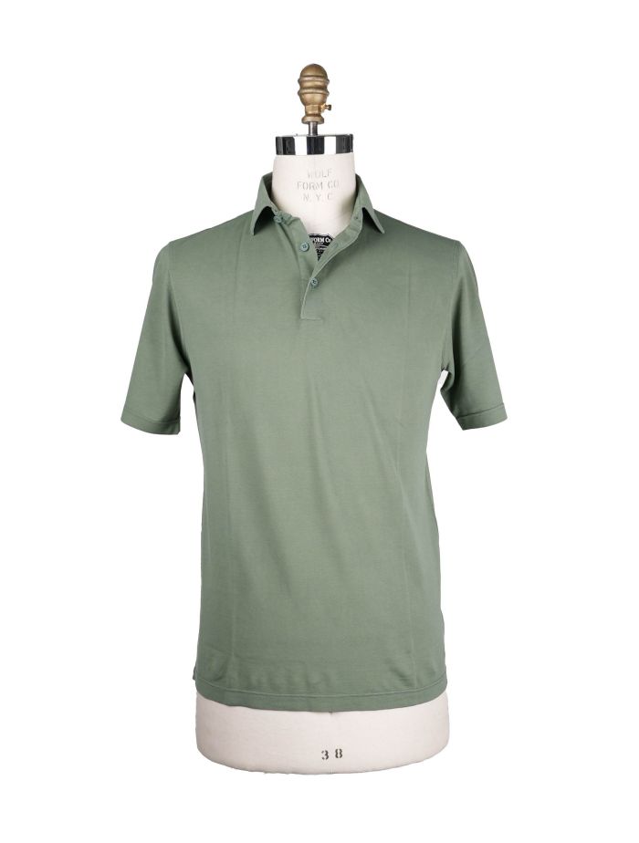 Kired Green Cotton Polo | IsuiT