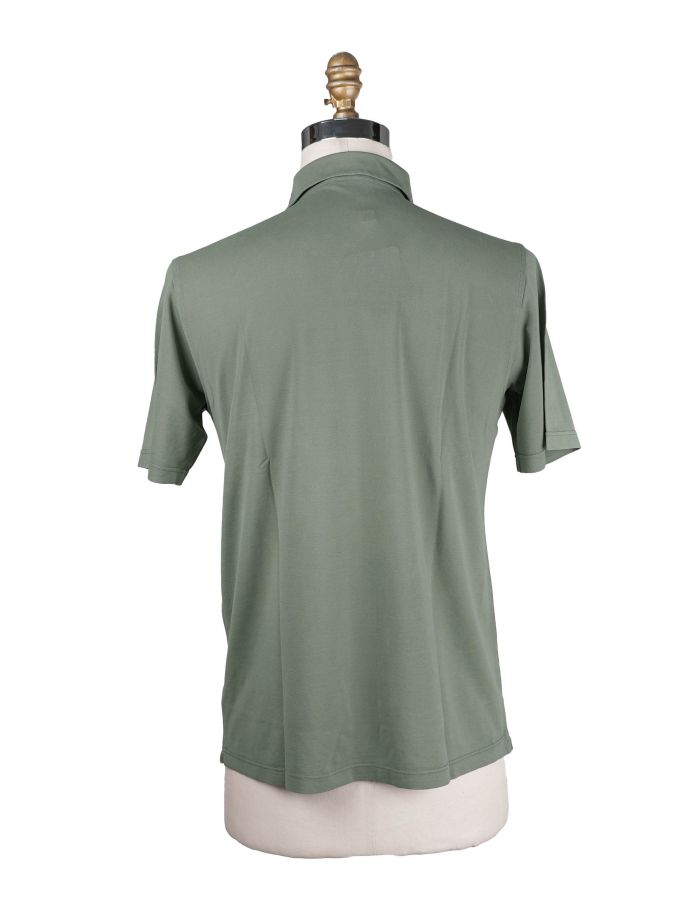 Kired Green Cotton Polo | IsuiT