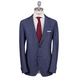 Kiton Blue Wool Cashmere Suit | IsuiT