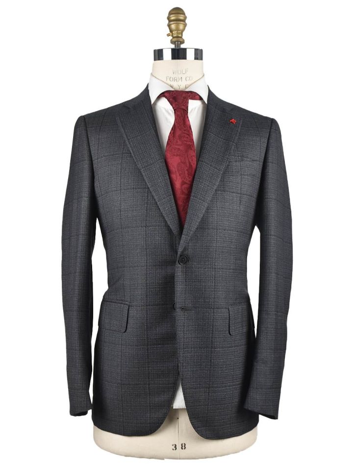Isaia Isaia Gray Wool 140's Suit Gray 000