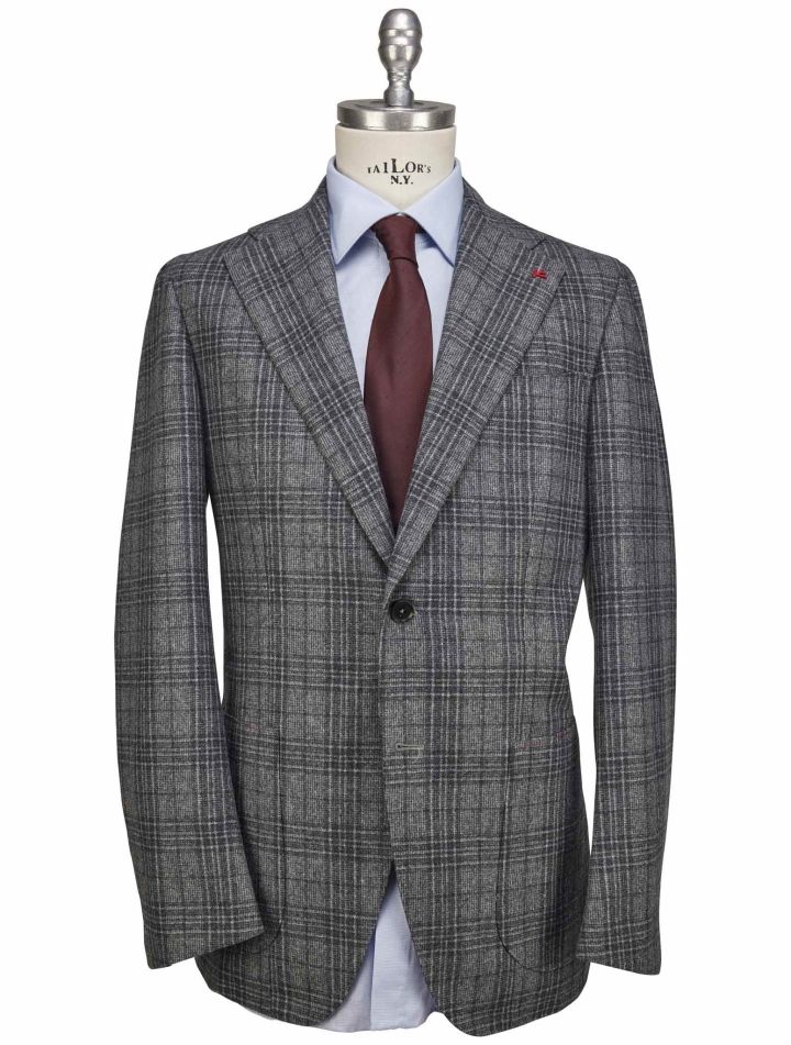Isaia Isaia Gray Wool Suit Gray 000