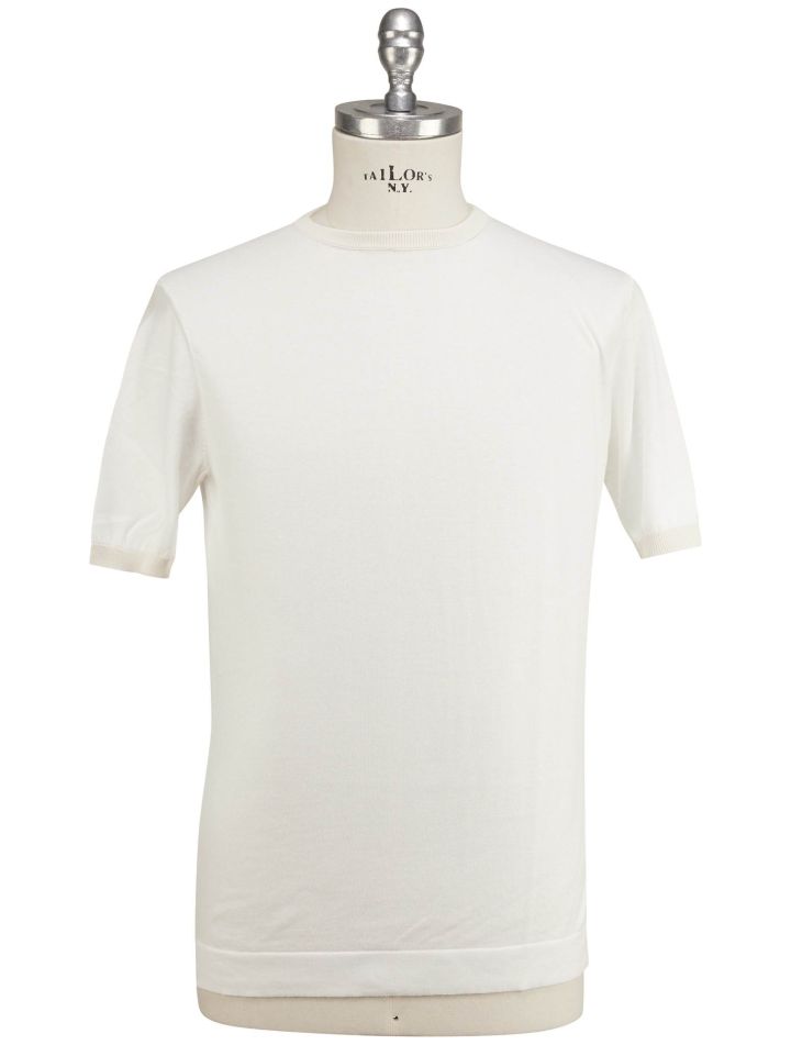 Luigi Borrelli Luigi Borrelli White Cotton T-Shirt White 000