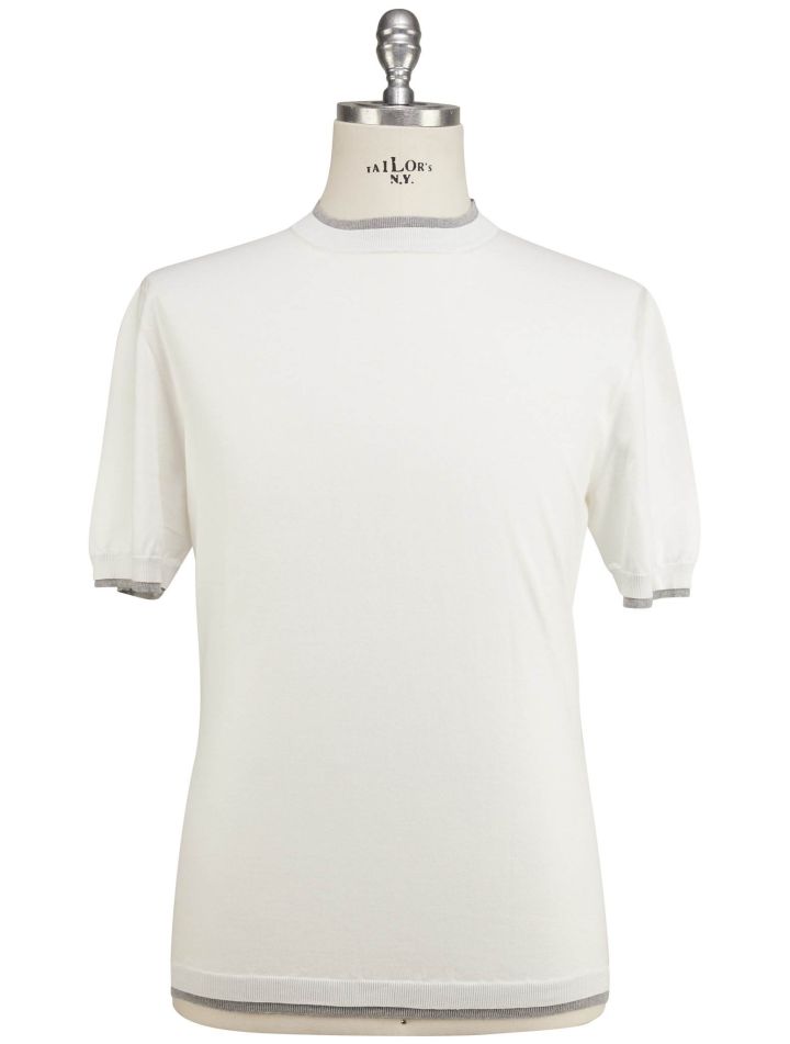 Luigi Borrelli Luigi Borrelli White Cotton T-Shirt White 000