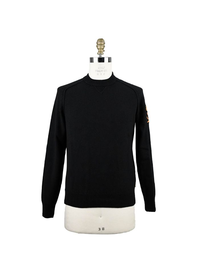 BOSS Boss Black Cotton Wool Pa Sweater Black 000