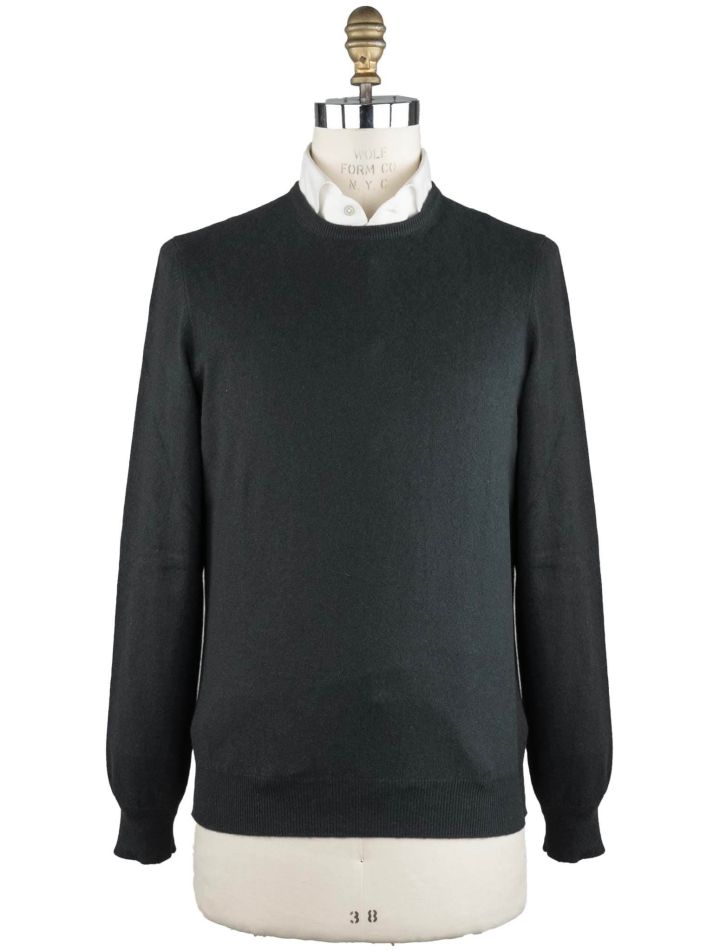 Gran Sasso Gran Sasso Black Cashmere Sweater Crewneck Black 000