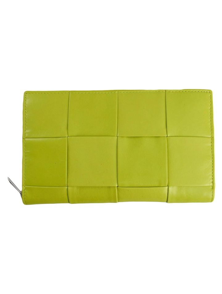 Bottega Veneta Bottega Veneta Green Leather Wallet Green 000