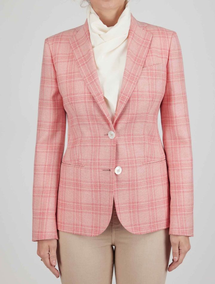 Kiton Kiton Pink Cashmere Blazer Pink 000