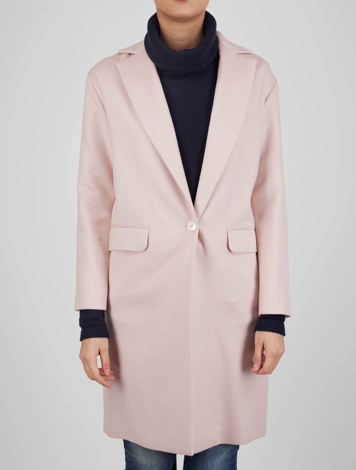 Kiton Kiton Pink Cashmere Silk Ea Coat Pink 000