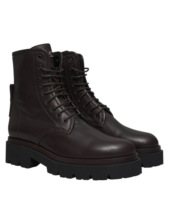Kiton Kiton Brown Leather Boots Brown 000