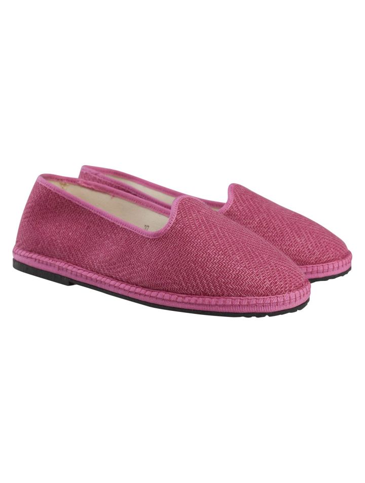 Kiton Kiton Pink Linen Wool Silk Ly Loafers Pink 000