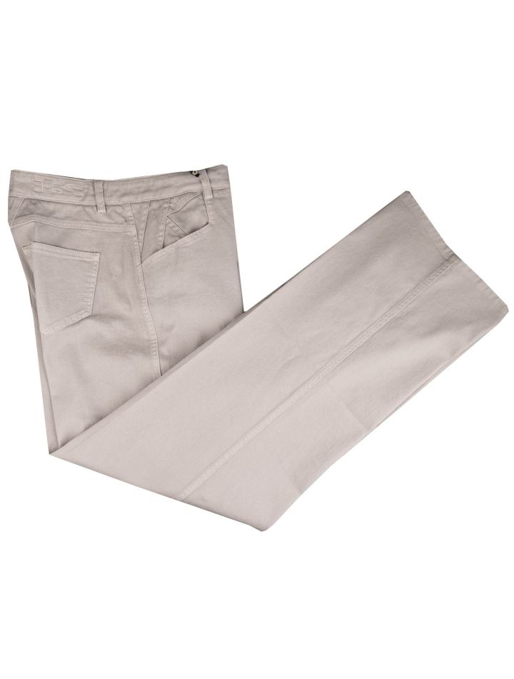 Kiton Kiton Gray Cotton Cotton Ea Jeans Gray 000