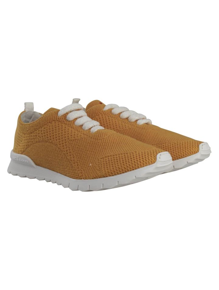 Kiton Kiton Yellow Cashmere Sneakers Fits Yellow 000