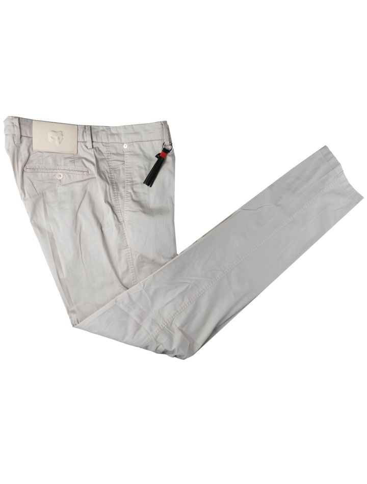 Marco Pescarolo Marco Pescarolo Gray Cotton Silk Ea Pants Gray 000
