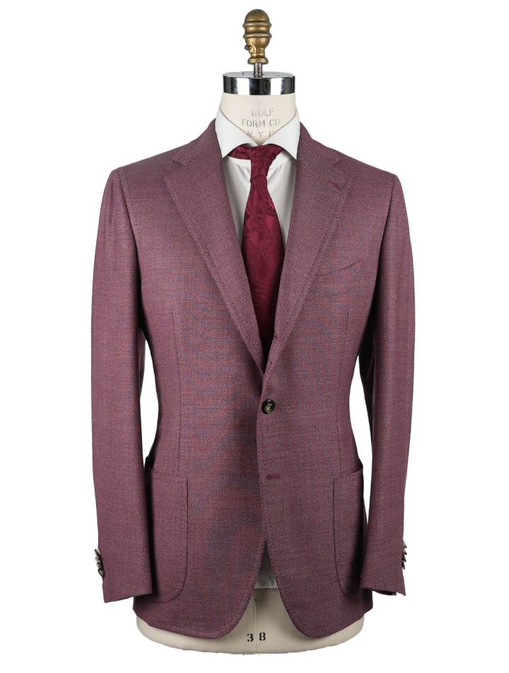 Cesare Attolini Cesare Attolini Purple Wool Blazer Purple 000
