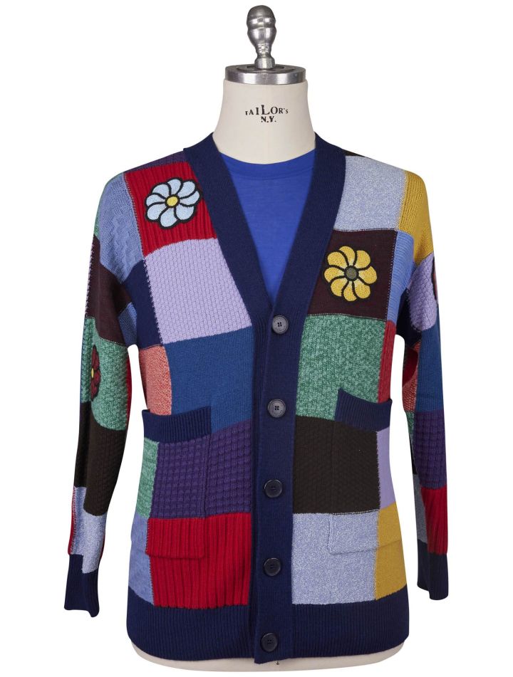 Moncler Moncler Genius JW Andersen Mulicolor Virgin Wool Cashmere Cardigan Multicolor 000