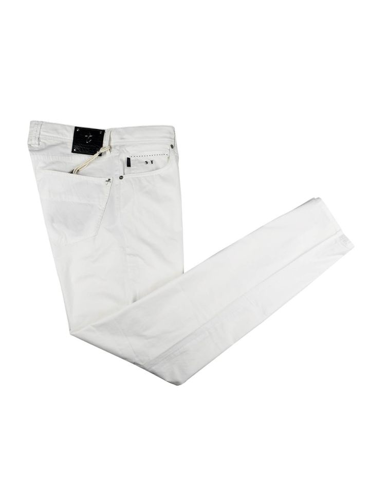 Tramarossa Tramarossa White Cotton Ea Jeans White 000