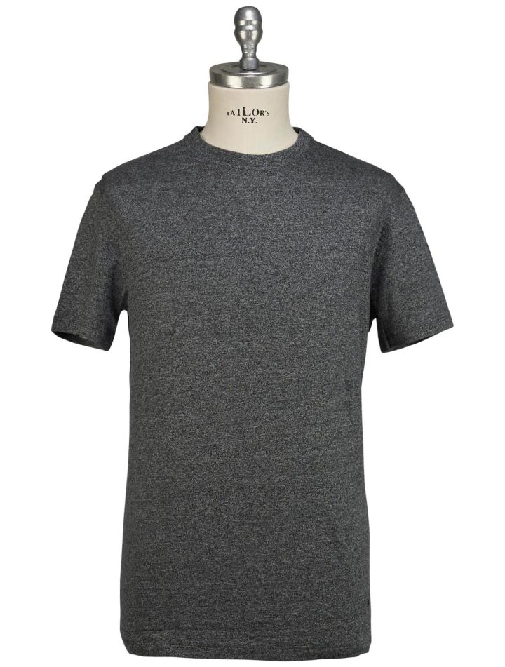 Isaia Isaia Gray Linen T-Shirt Gray 000