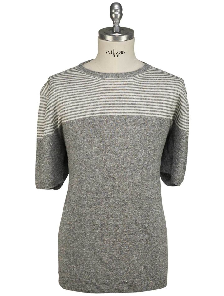 Isaia Isaia Gray Cashmere T-Shirt Gray 000