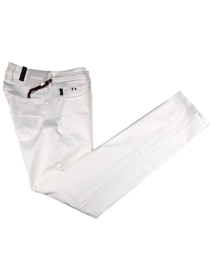 Tramarossa Tramarossa White Cotton Pl Ea Jeans White 000