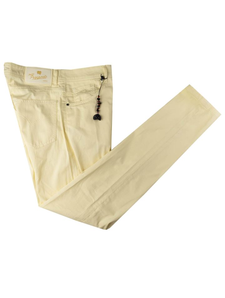 Marco Pescarolo Marco Pescarolo Yellow Cotton Silk Ea Jeans Yellow 000