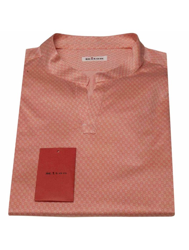Kiton KITON Pink Cotton Korean Shirt Pink 000