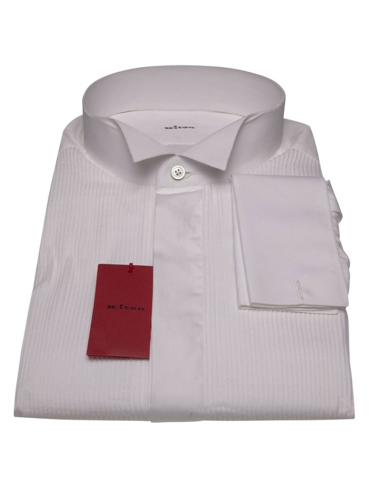 Kiton KITON White Cotton Shirt White 000