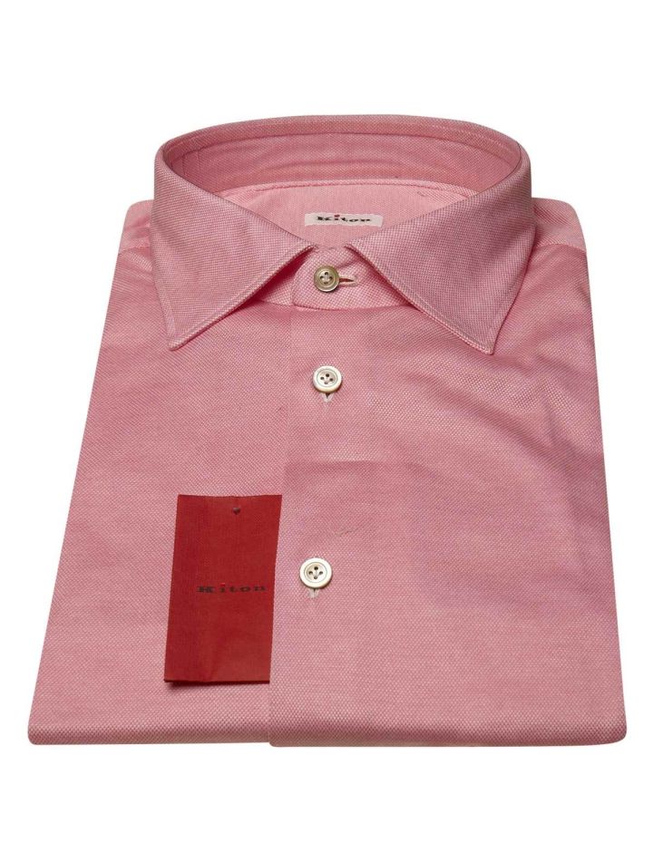 Kiton KITON Pink Cotton Shirt Pink 000