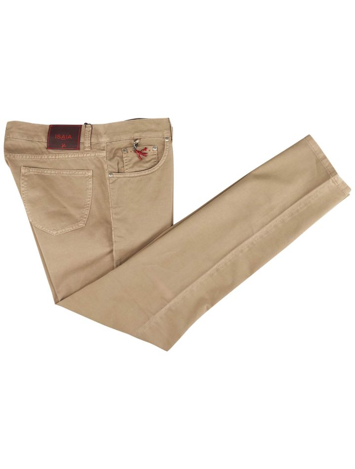 Isaia Isaia Brown Cotton Ea Jeans Brown 000