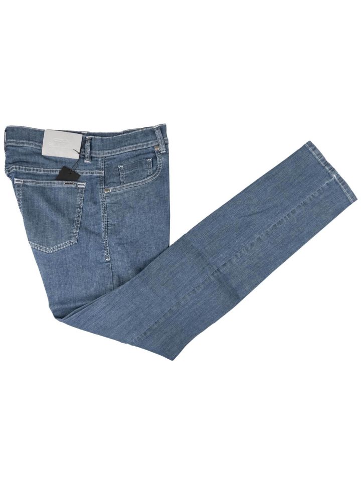 Cesare Attolini Cesare Attolini Blue Cotton Ea jeans Blue 000