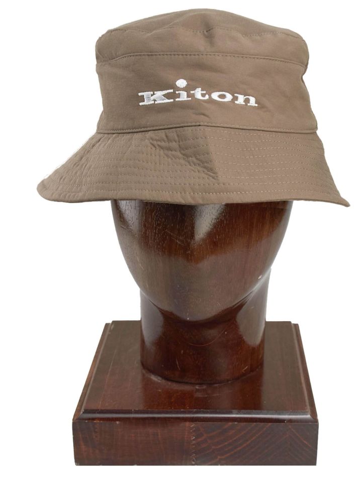Kiton Kiton Brown Cotton Pa Hat Brown 000