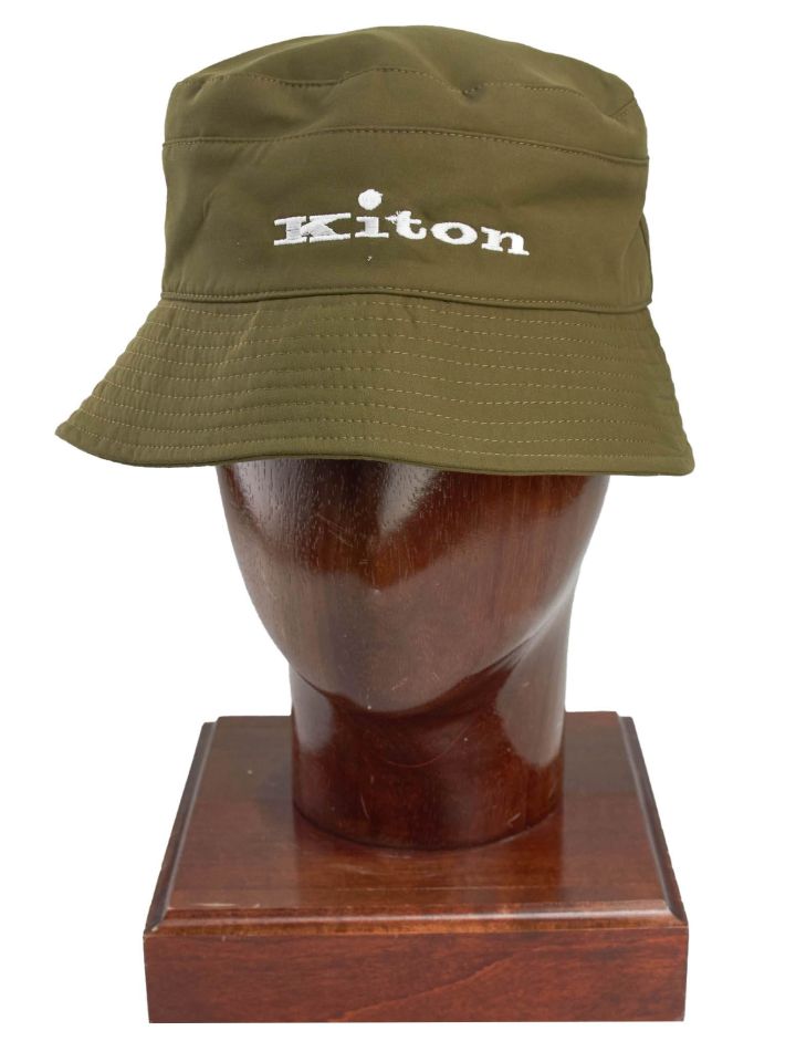Kiton Kiton Green Cotton Pa Hat Green 000
