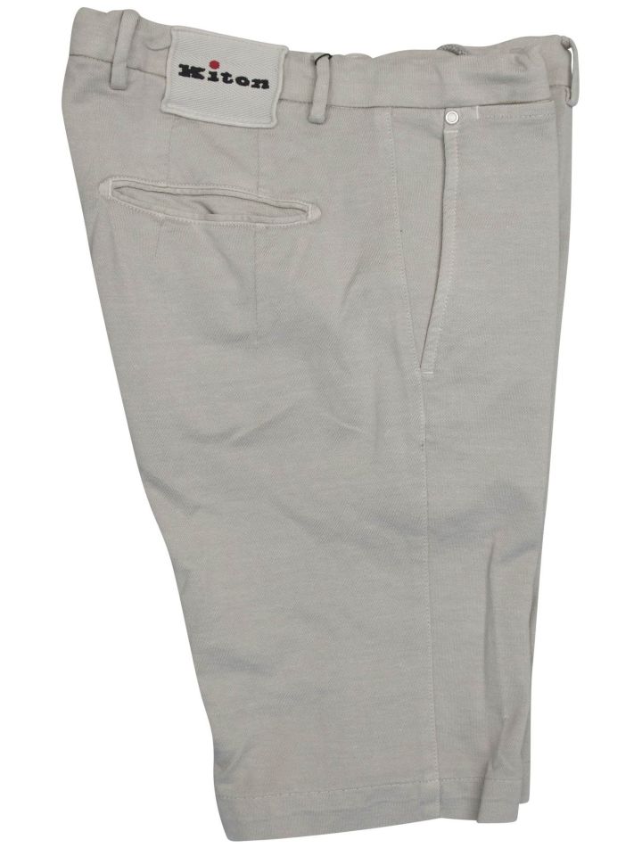 Kiton Kiton Gray Linen Cotton Ea Jeans Gray 000
