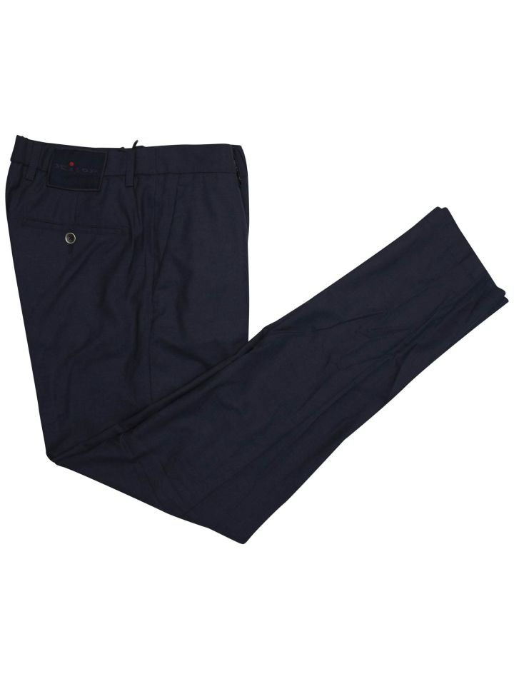 Kiton Kiton Blue Cashmere Silk Pants Blue 000