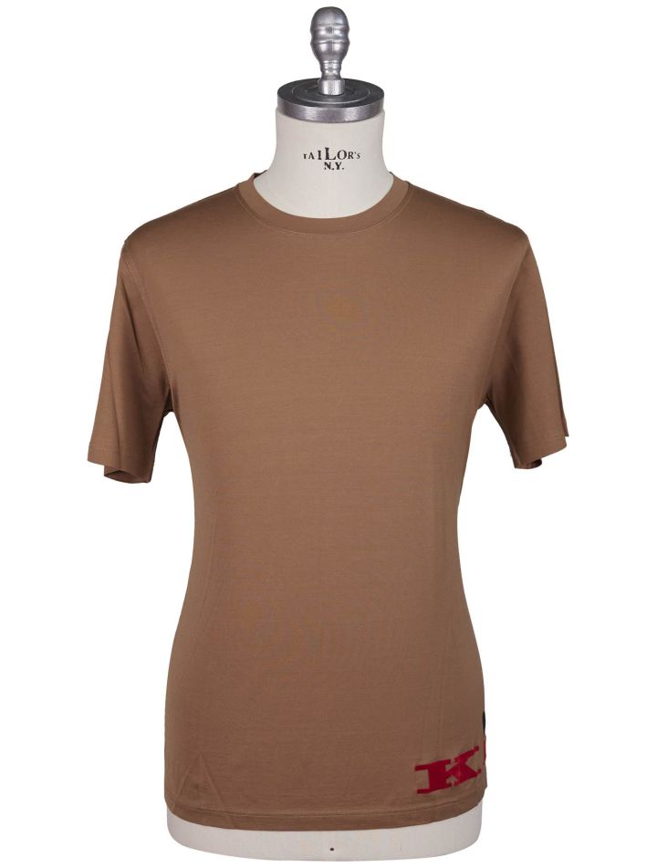 Kiton Kiton Brown Cotton T-Shirt Brown 000