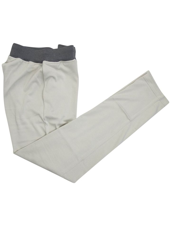 Kiton Kiton Beige Gray Cotton Short pants Beige / Gray 000