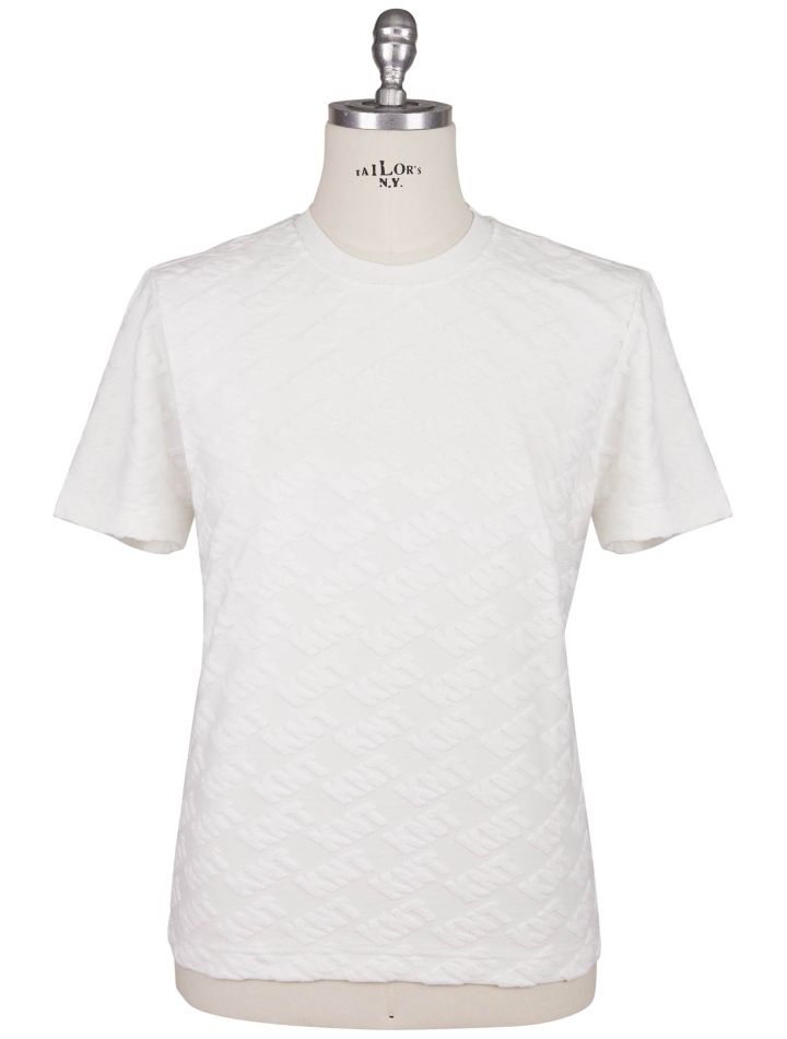 Kiton Kiton Knt White Cotton PA T-Shirt White 000