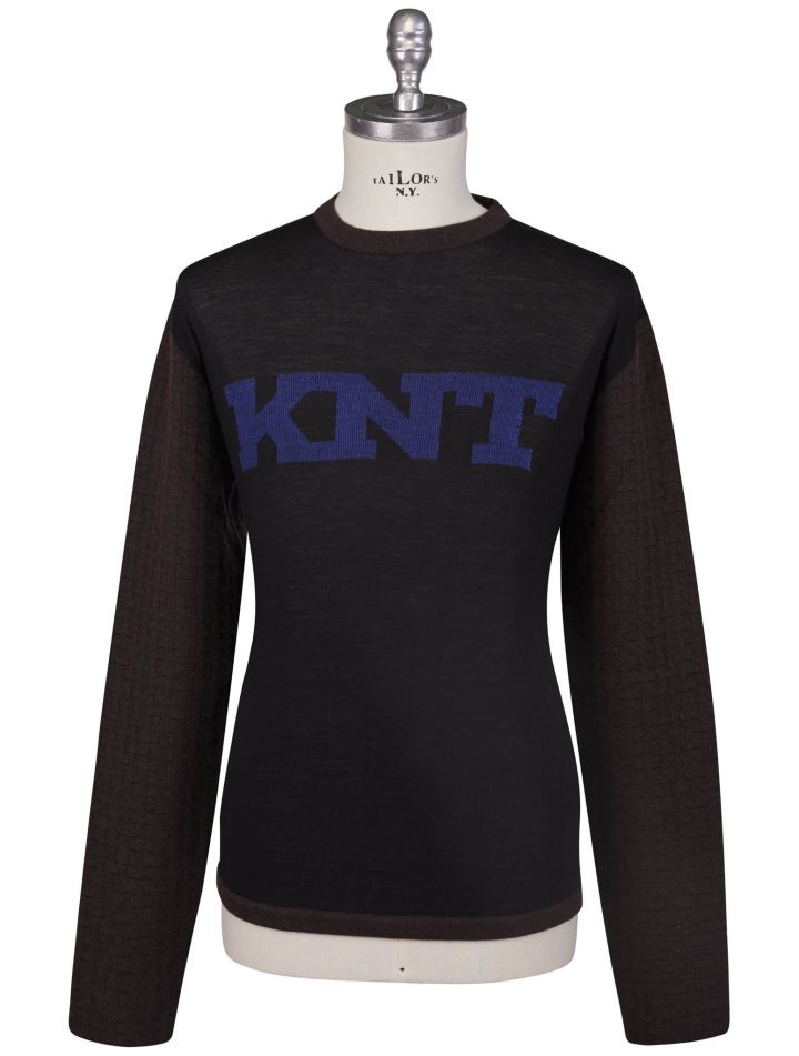 Kiton Kiton Knt Multicolor Wool Cashmere Sweater Crewneck Multicolor 000