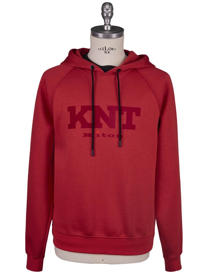 Kiton Kiton Knt Red Viscose Ea Sweater Red 000