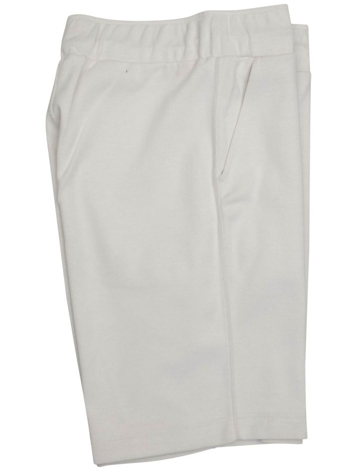 Kiton Kiton KNT White Cotton Short Pants White 000