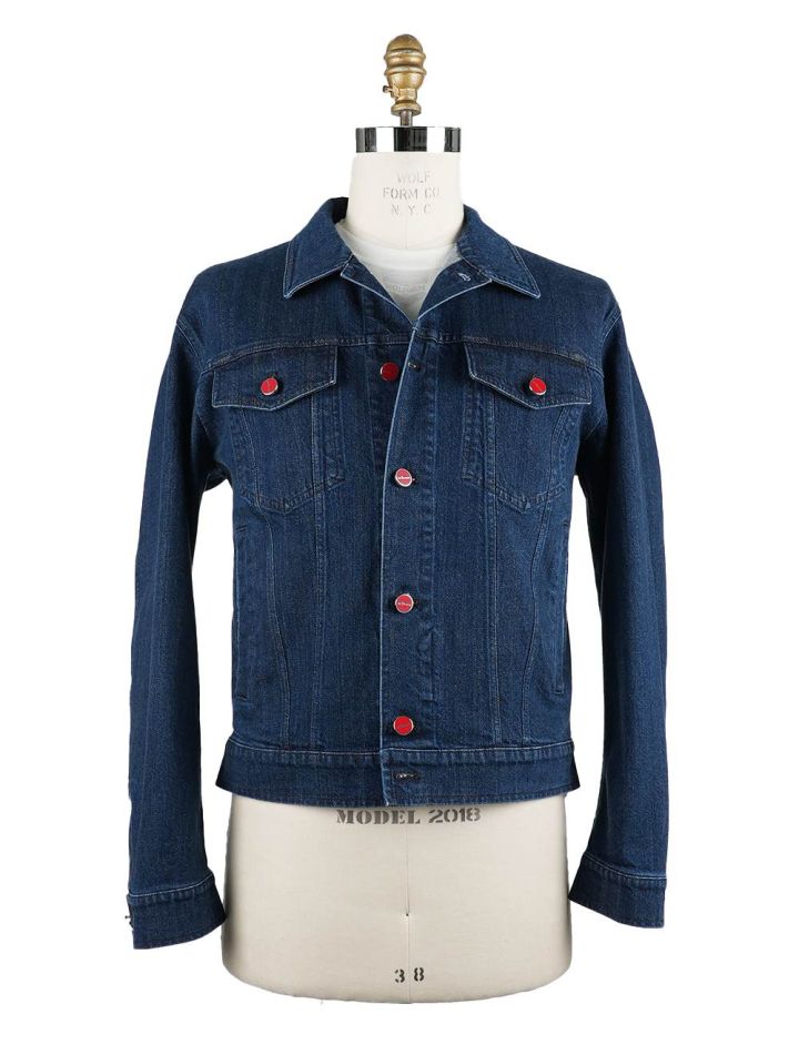 Kiton Kiton Denim Cotton Ea Coat Denim 000