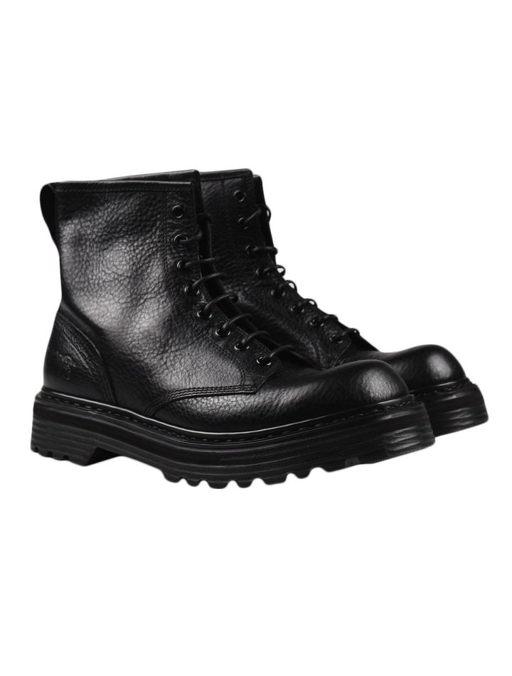 Premiata Premiata Black Leather Boots Black 000