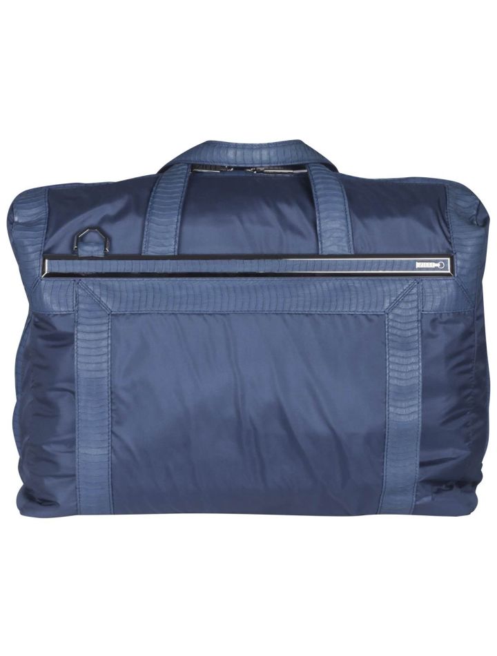 Zilli Zilli Blue Pl and Snake Briefcase Blue 000
