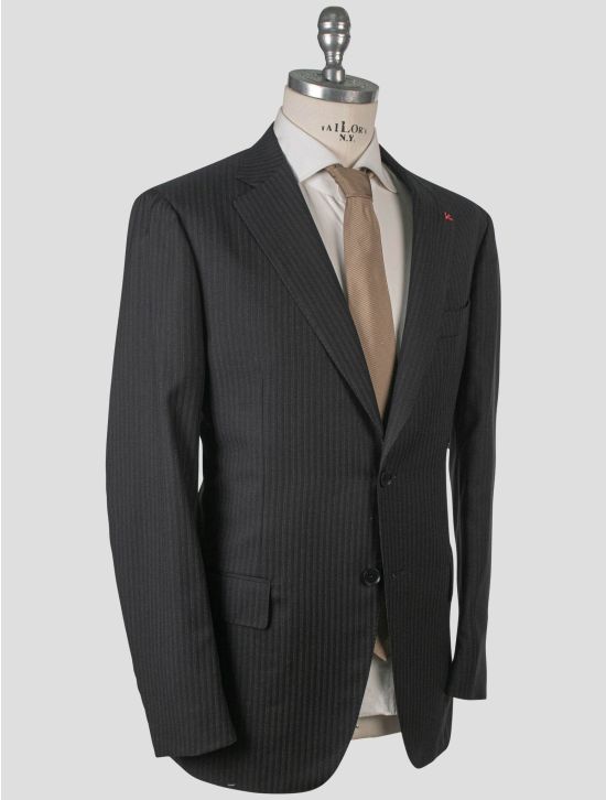 Isaia Isaia Gray Wool Suit Gray 001