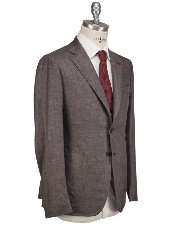 Isaia Isaia Gray Silk Blazer Gray 001