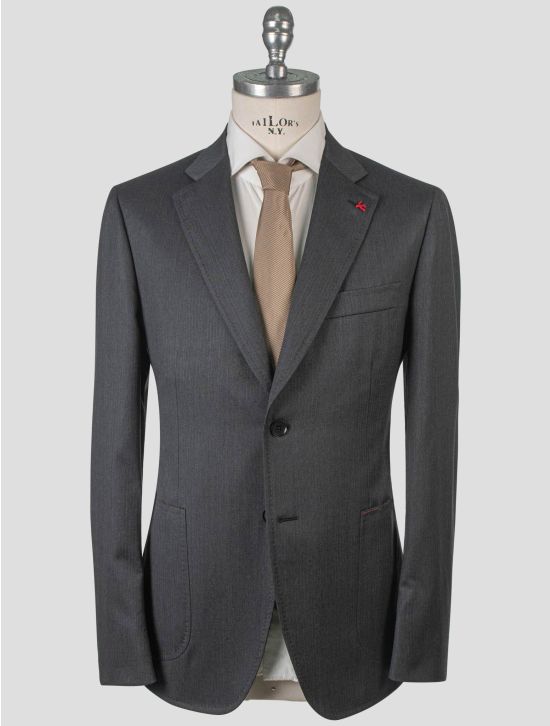 Isaia Isaia Gray Wool Suit Gray 000