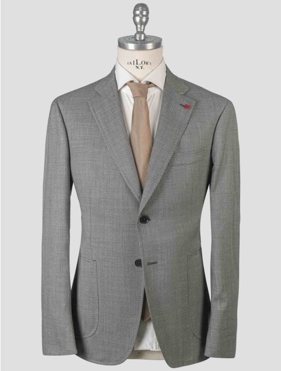 Isaia Isaia Gray Wool Suit Gray 000