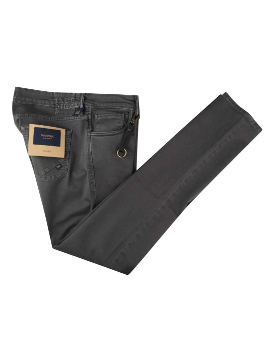 Incotex Incotex Gray Cotton Ea Jeans Gray 000