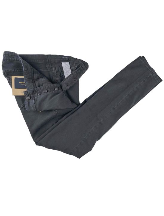 Incotex Incotex Black Cotton Ea Jeans Black 001